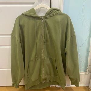 Brandy Melville Zip Up Hoodie